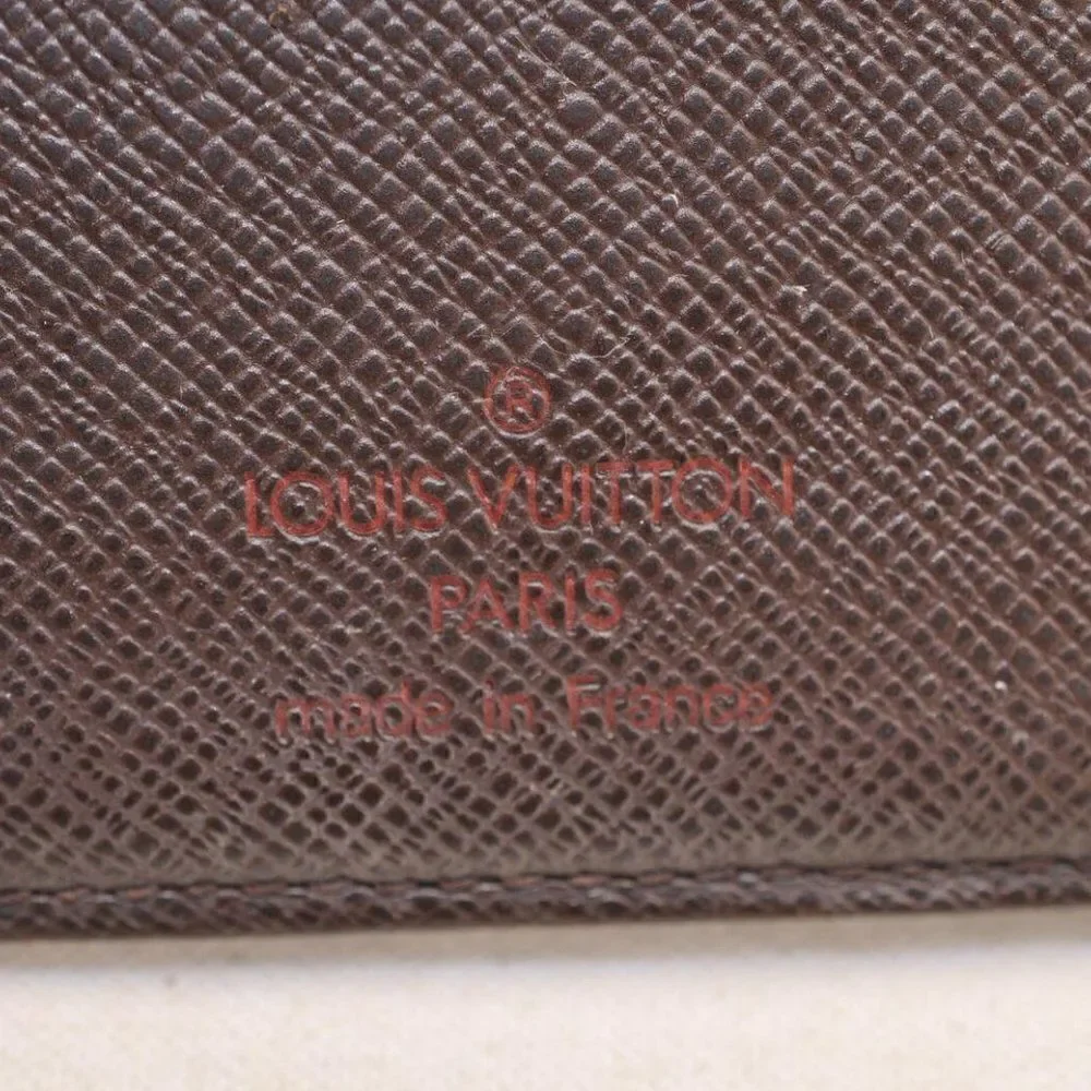 LOUIS VUITTON Damier Ebene Medium Ring Agenda MM - Picture 10 of 12